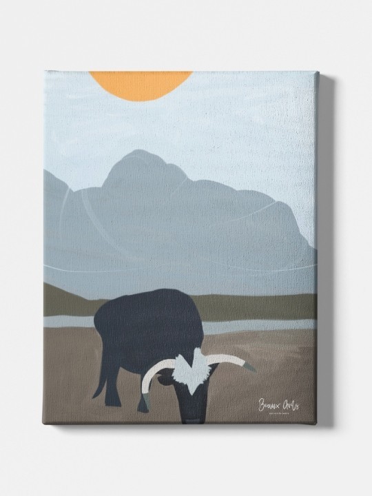 Toile - Himba (Beaux art)-Accueil-OUESO