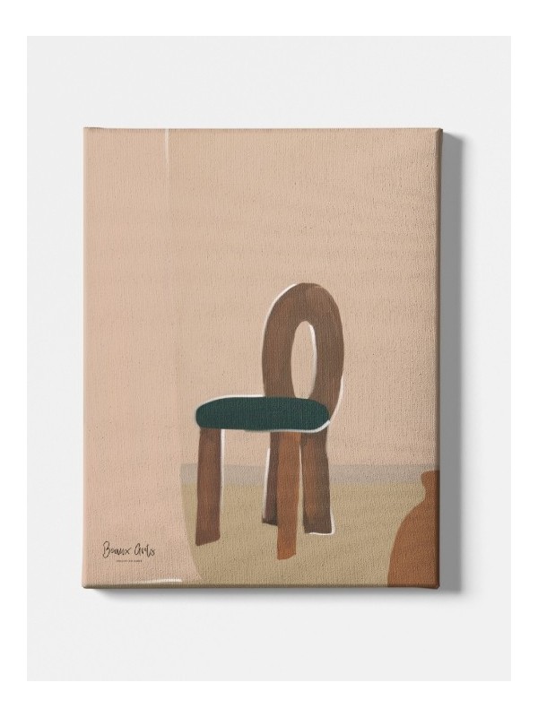 Toile - Chaise (Beaux arts)