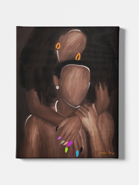 Toile - Love Love (Beaux arts) Toile - Love Love (Beaux arts)-Accueil-OUESO