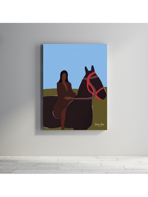 Plexiglas - Équitation (Beaux arts)