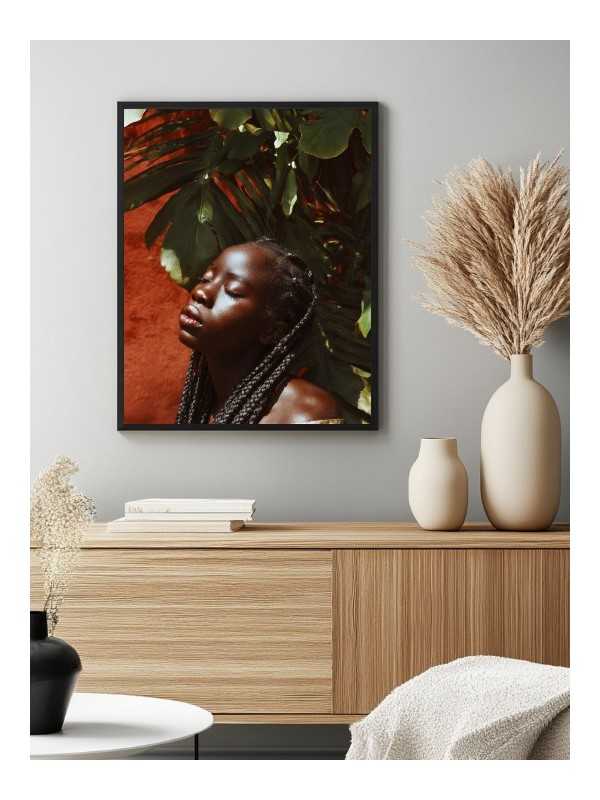 Poster - Kiby - Accueil | Oueso - Contemporary Afro Art