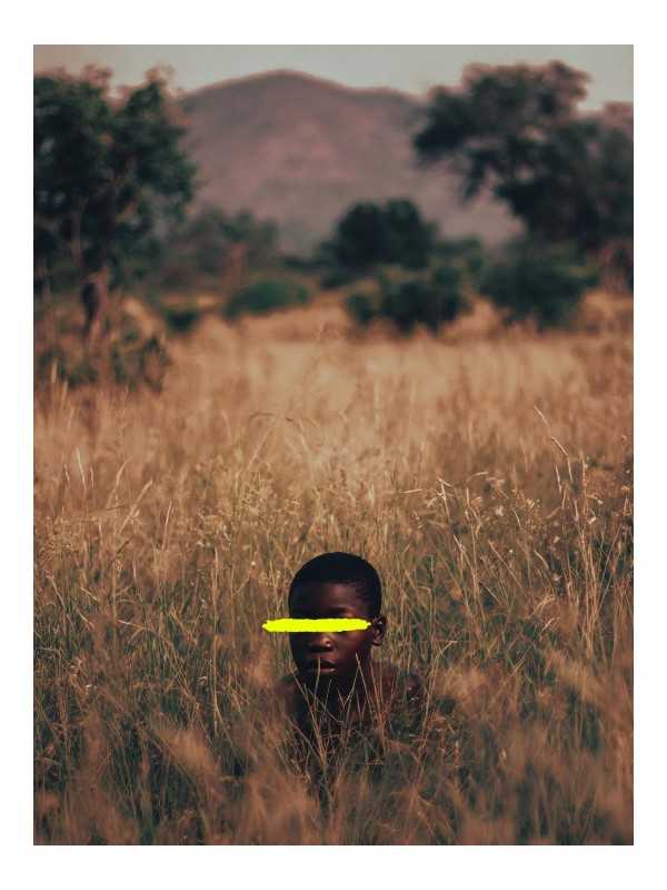 Affiche - Petit gars - Accueil | Oueso - Art Afro Contemporain