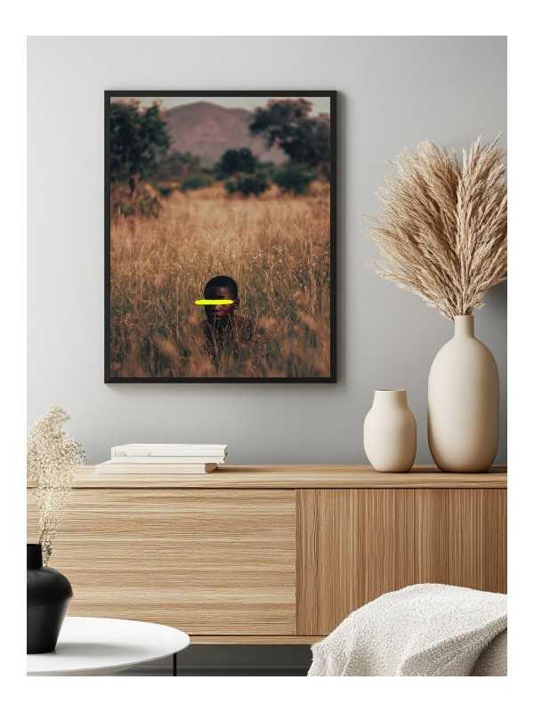 Poster - Petit gars - Accueil | Oueso - Contemporary Afro Art