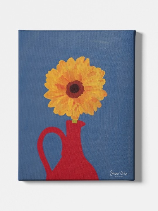 Toile - Lonely flower (Beaux art)-Accueil-OUESO