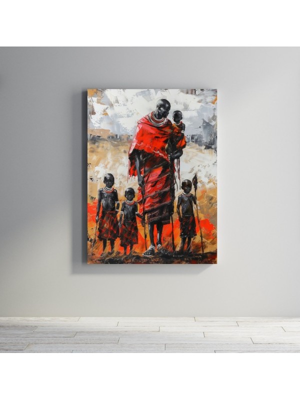 Plexiglas - Massai father