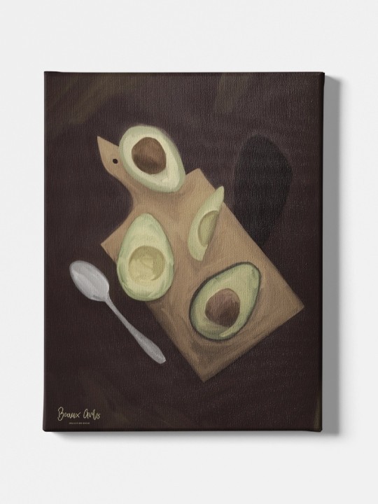 Canvas - Chute d'avocat (Beaux art)-Accueil-OUESO