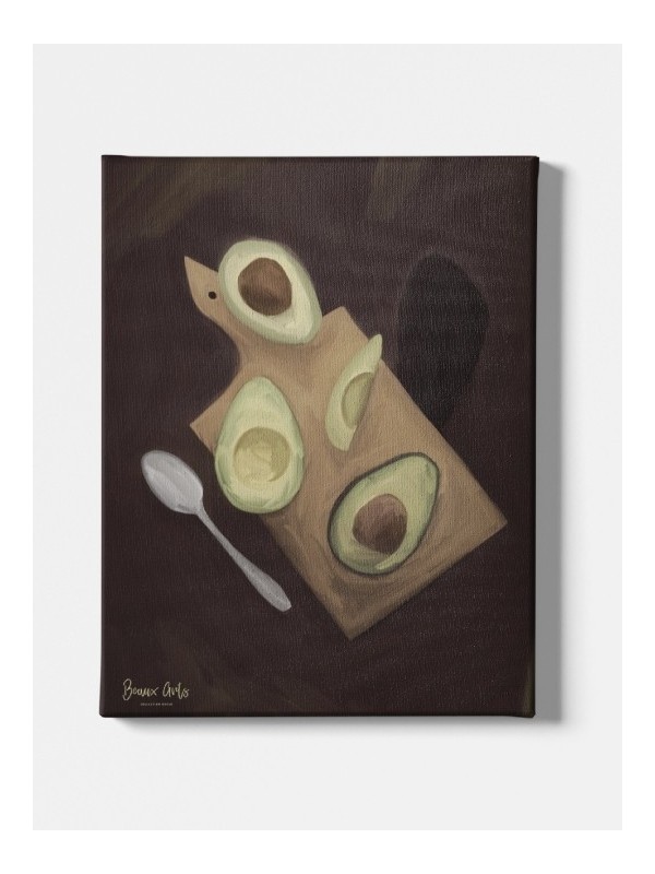 Canvas - Chute d'avocat (Beaux art)