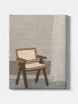 Toile - Wooden chair (Beaux arts)