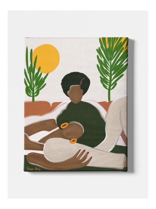 Canvas - Couple Solidaire (Beaux arts) Canvas - Couple Solidaire (Beaux arts)