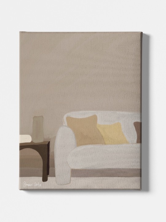 Canvas - Couch (Beaux art)-Accueil-OUESO