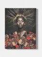 Canvas - Afro Majesty (Wax Pop Art)
