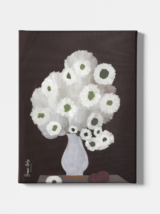 Toile - Peace flower (Beaux arts)-Accueil-OUESO