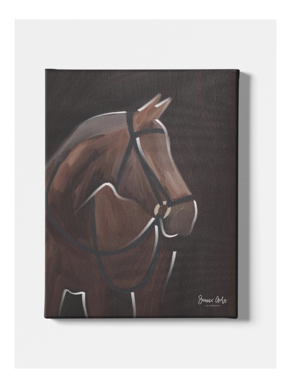 Toile - Horse (Beaux art)