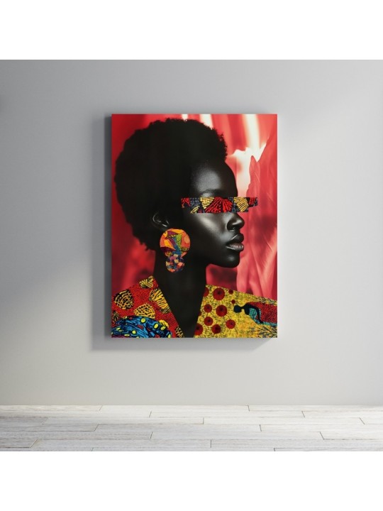 Plexiglas - Red Style (Wax Pop Art)-Accueil-OUESO
