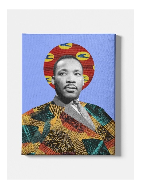 Canvas - Martin Luther King Wax