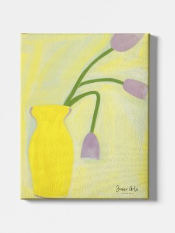 Canvas - Sad flowers (Beaux art)