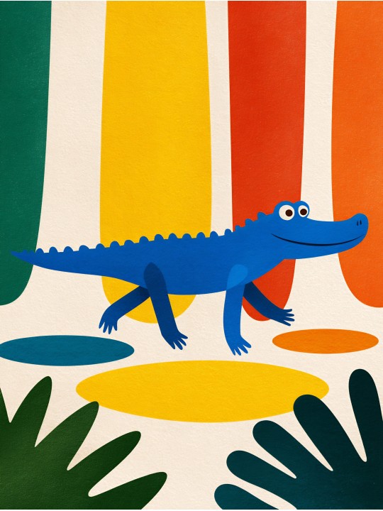 Affiche - Crocobleu-Accueil-OUESO