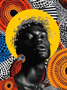 Poster - Vipo (Wax Pop Art) - Accueil | Oueso - Contemporary Afro Art