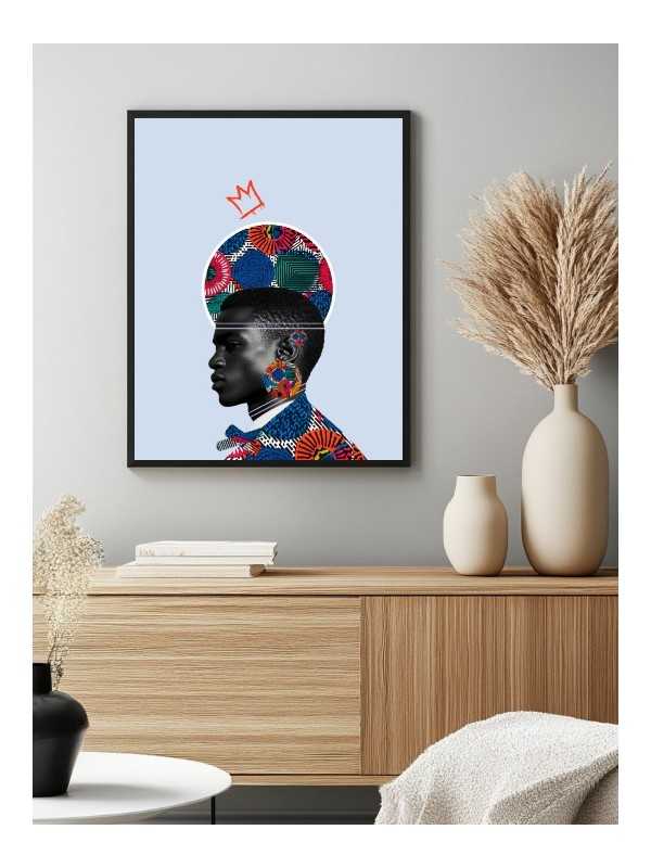 Poster - Fofaso (Wax Pop Art) - Accueil | Oueso - Contemporary Afro...