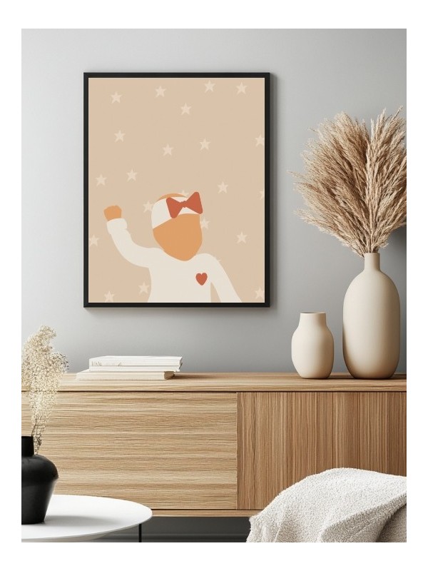 Poster - Baby métisse