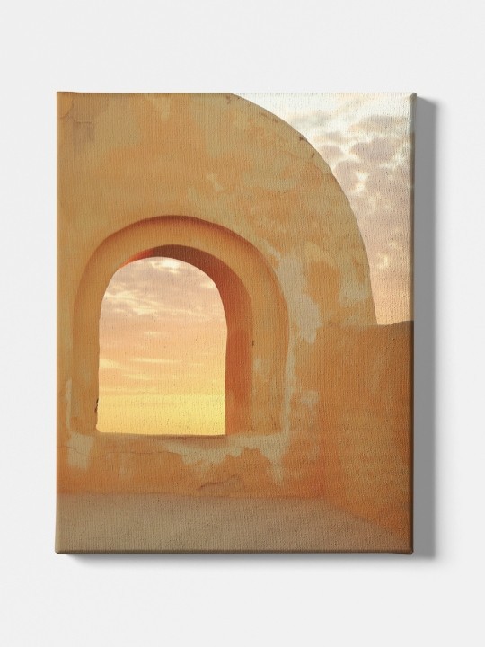 Canvas - Yellow wall-Accueil-OUESO