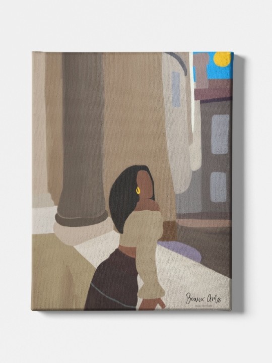 Canvas - Romane (Beaux art) Canvas - Romane (Beaux art)-Accueil-OUESO