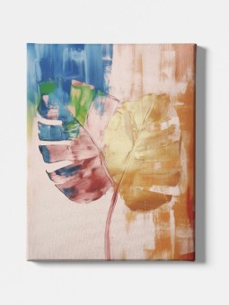 Canvas - Radiant Leaf