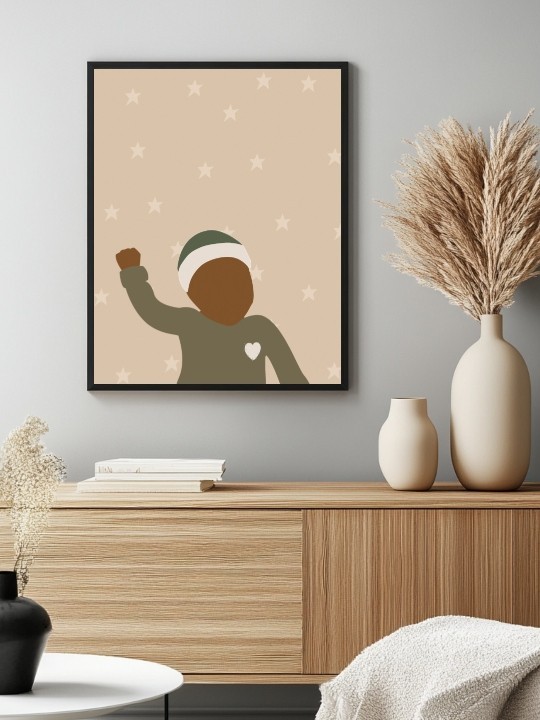 Affiche - Baby black Affiche - Baby black-Affiches-OUESO