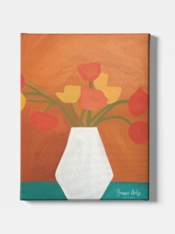 Toile - Éclat d'automne (Beaux arts)