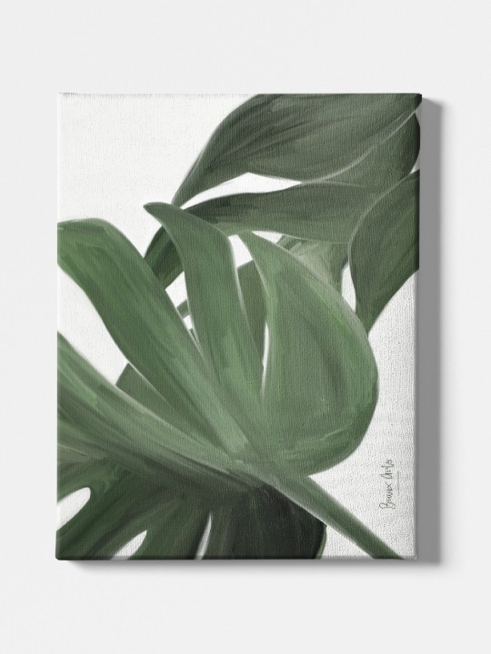 Toile - Plante (Beaux arts)-Accueil-OUESO