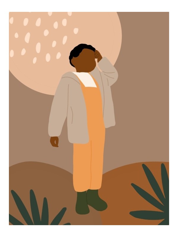 Affiche - Boys noir Affiche - Boys noir