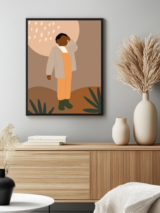 Affiche - Boys noir Affiche - Boys noir-Affiches-OUESO