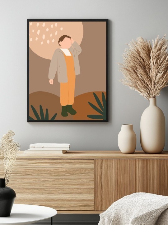 Poster - boys blanc Poster - boys blanc-Posters-OUESO