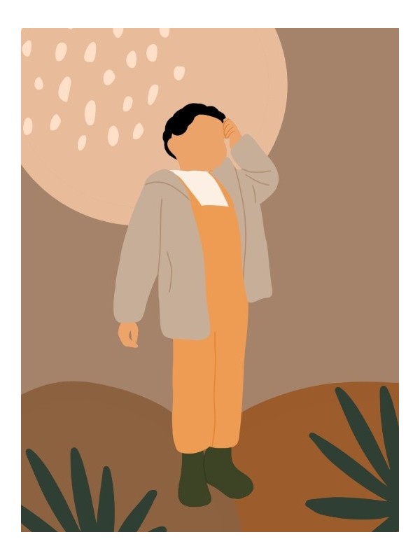 Poster - Boys métisse Poster - Boys métisse