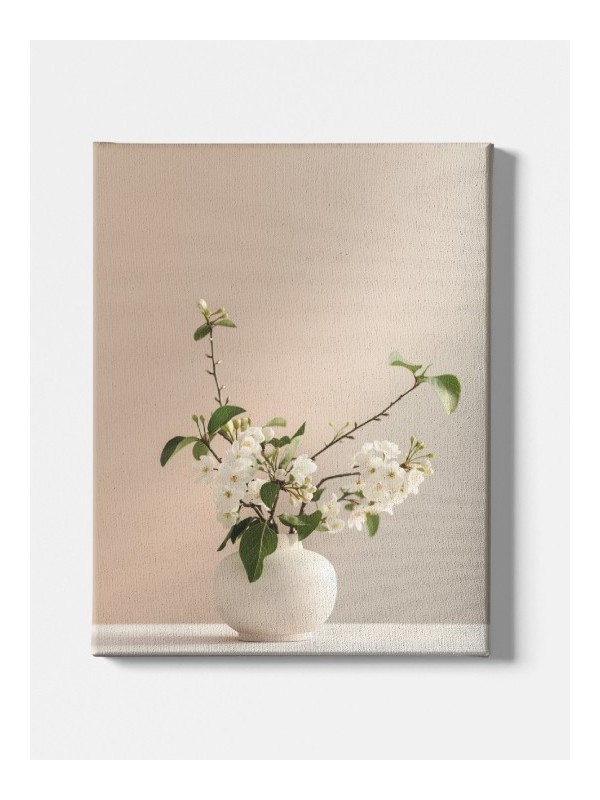 Toile - White Flowers Toile - White Flowers