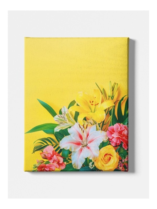 Canvas - Yellow Flower