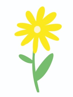 Affiche - Fleur jaune