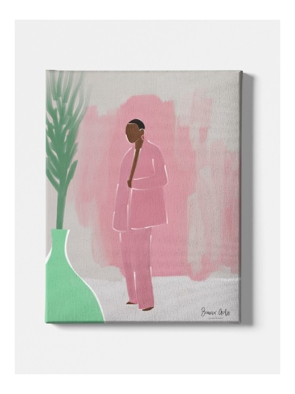 Toile - Pink outfit (Beaux arts) Toile - Pink outfit (Beaux arts)