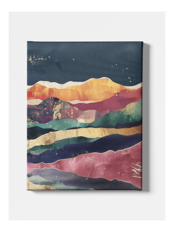 Canvas - Sea of mountains Canvas - Sea of mountains