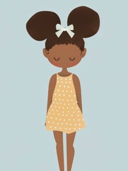 Poster - Sleepy afro