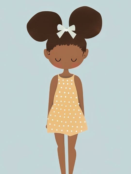 Poster - Sleepy afro-Posters-OUESO