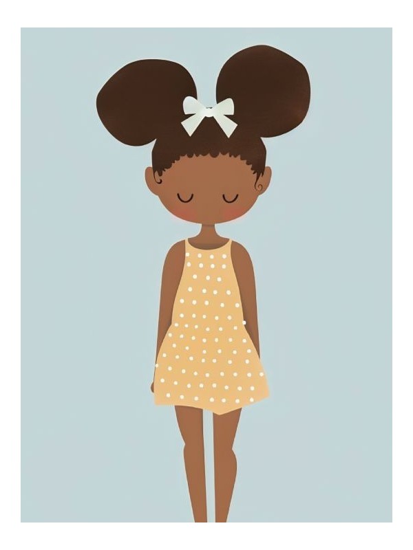 Poster - Sleepy afro