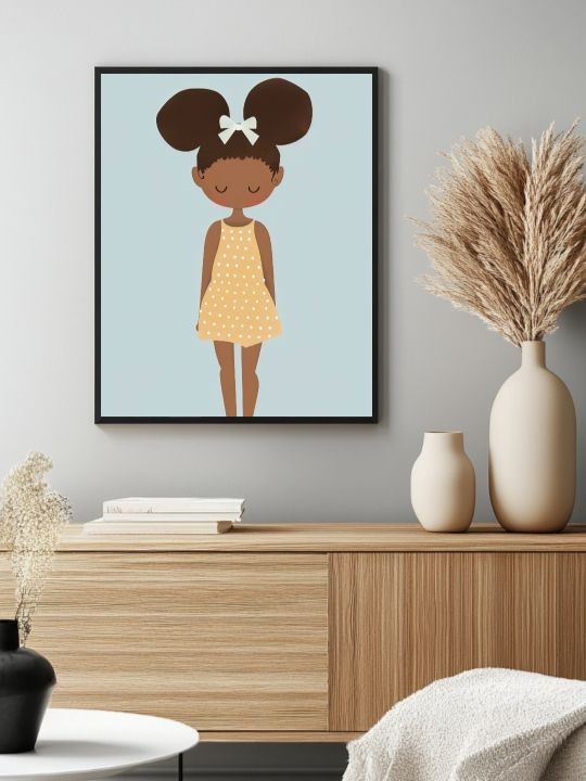 Affiche - Sleepy afro-Affiches-OUESO