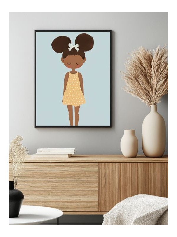 Affiche - Sleepy afro