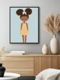 Poster - Sleepy afro
