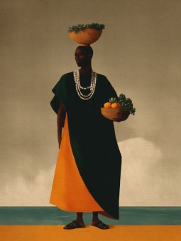 Poster - Pouve - Accueil | Oueso - Contemporary Afro Art