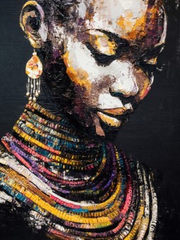 Poster - Mamaho - Accueil | Oueso - Contemporary Afro Art