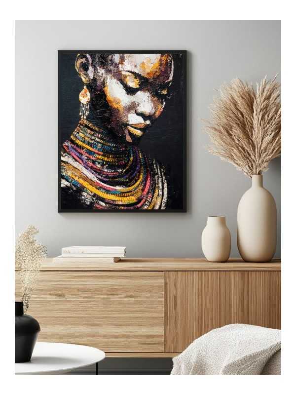 Affiche - Mamaho - Accueil | Oueso - Art Afro Contemporain