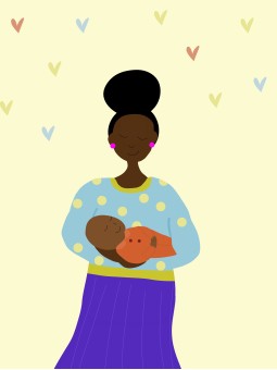 Affiche - Premier Câlin