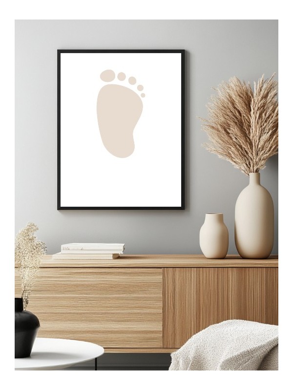 Affiche - Foot print